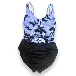 Miraclesuit - One Piece Body Shaping Swimsuit Floral Size 12